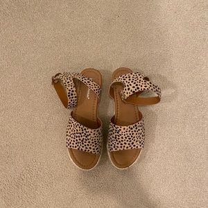 animal print wedges !